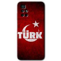 Xiaomi Redmi 10 Kılıf HD Desen Baskılı Arka Kapak - Ayyıldız Türk