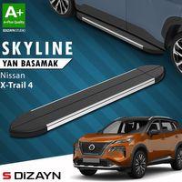 S-Dizayn Nissan X-Trail T33 Skyline Krom Yan Basamak 183 Cm 2022 Üzeri A+ Kalite