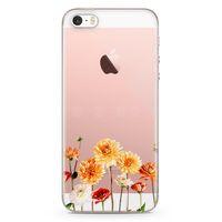 Apple iPhone SE Kılıf Buket Çiçek Arka Kapak Koruma Desenli Full Koruyucu
