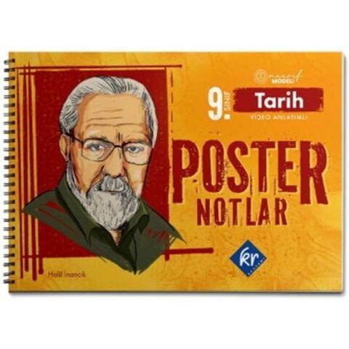 9. Sınıf Tarih Maarif Modeli Poster Notları KR Akademi