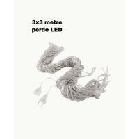 3x3 Led Işık Perdesi Şelale Model İç Dış Mekân Dekorasyonu