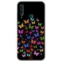 Huawei Y6P Kılıf HD Desen Baskılı Arka Kapak - Cacti Prairies