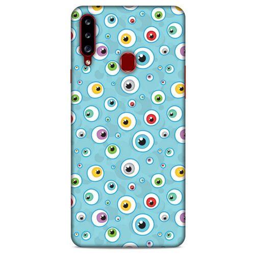 Emojix (5) Samsung Galaxy A20s Kılıf Silikon Kapak Desenli