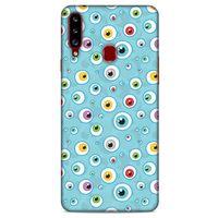 Emojix (5) Samsung Galaxy A20s Kılıf Silikon Kapak Desenli
