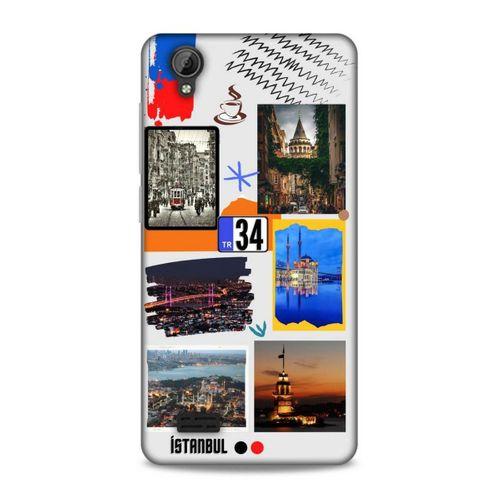 Lopard Vestel Venüs V5 Uyumlu Kılıf Şehirli ※ (34) İstanbul Slim Armor Kılıf