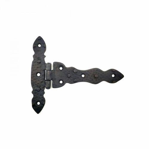 Antika Tarz Dekoratif Pirinç Kuyruklu Düğmeli Menteşe No2 - 138x167 Mm, Oksit