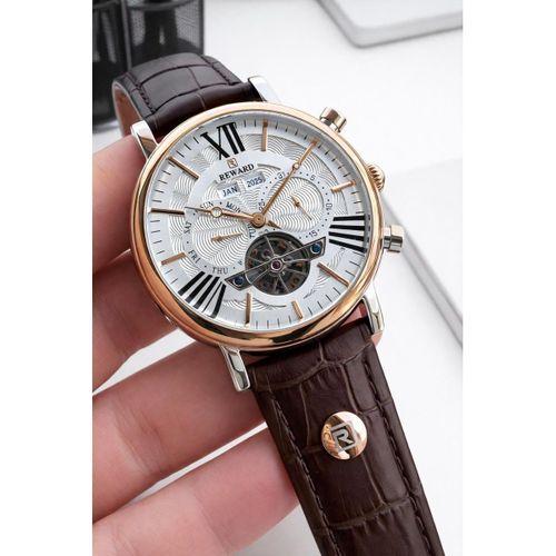 Reward İtalyan Bileklik Hediyeli Deri Kordon Otomatik Mekanizma 5 Atm Erkek Kol Saati W.147651.4