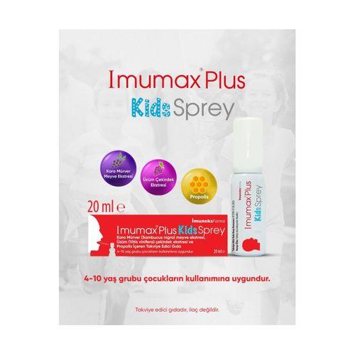 Imuneks İmumax Plus Kids Boğaz Spreyi 20 ml