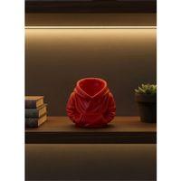 Dekoratif Kırmızı Hoodie Kalemlik 10x10 Cm