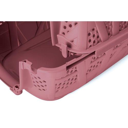 Imac Carry Sport Metal Kapılı Evcil Hayvan Taşıma Çantası Pembe 48,5x34x32cm