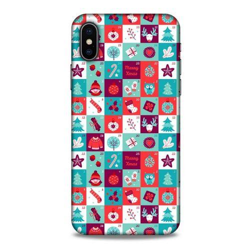 Yılbaşı Süsleri 08 Apple Iphone X Kılıf Silikon Kapak