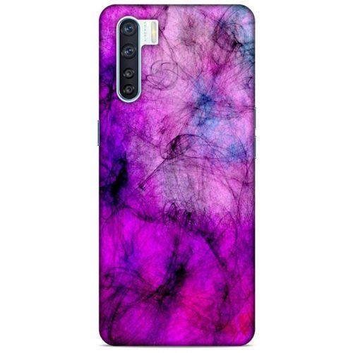 Oppo A91 Uyumlu Kılıf Mor Delisi (50) Shockproof Kılıf Metamorfoz