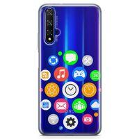 Honor View 20 Kılıf Akıllı Saat Arka Kapak Koruma Desenli Full Koruyucu