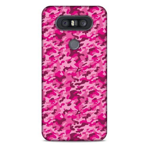 LG K41S - K51S Uyumlu Kılıf Pembe Delisi (32) Soft Silikon Kılıf Kamuflaj