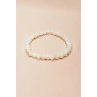 Sedef Doğal Taş Bileklik Kutulu