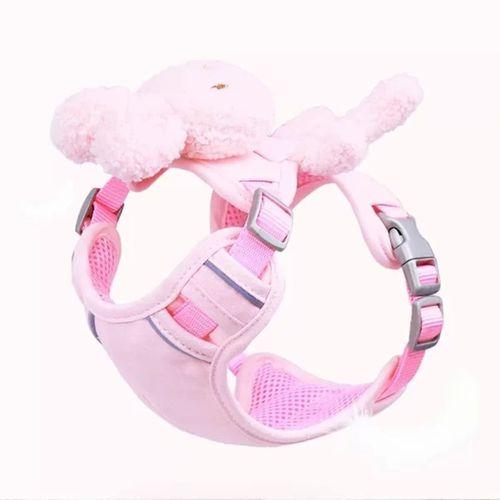 Evcil Hayvan Peluş Ayıcıklı Göğüs Gezdirme Tasması Set