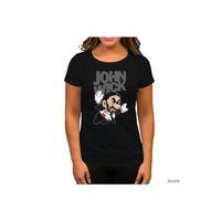 John Wick Fly Siyah Kadın Tişört