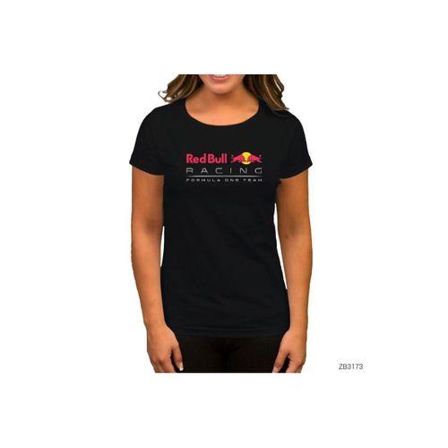Redbul Racing Team Siyah Kadın Tişört