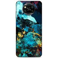 Lopard Xiaomi Redmi Poco X3 Uyumlu Kılıf Soyut Sanat (40) Desenli Fit Silikon Kılıf