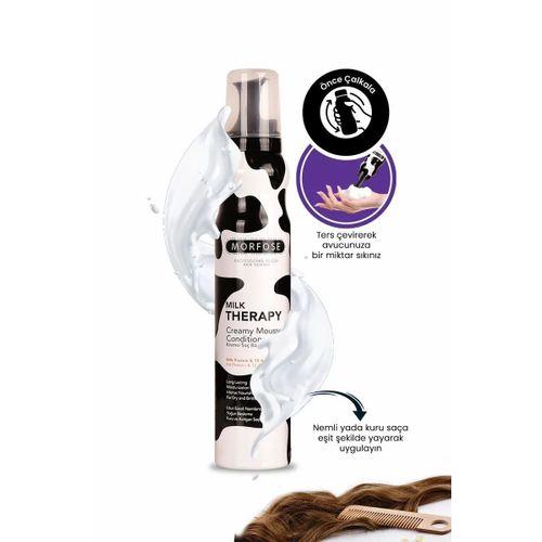 Milk Therapy Kremsi Saç Bakım Köpük 350 ML - Besleyici Koruyucu - mrfs