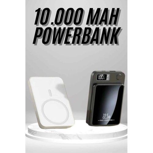 Magsafe Hızlı Şarj 10.000 Mah Wireless Şarj Powerbank Android Ve İos Uyumlu