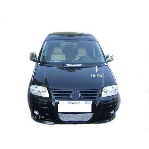 Volkswagen Caddy Uyumlu Ön Tampon Giydirme Sisli (Telli) Fiber 2003-2010