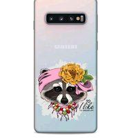 Zoologix (44) Samsung Galaxy S20 Şeffaf Kılıf Silikon Desenli