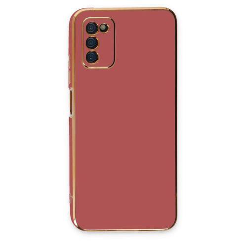 XD Samsung Galaxy A03S Kılıf Volet Silikon - Kırmızı