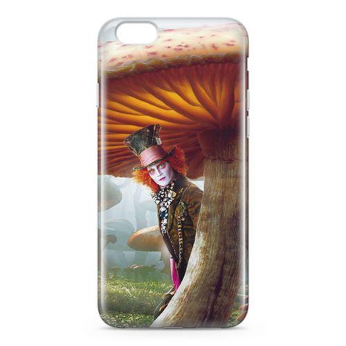 Apple iPhone 6 Plus - 6S Plus Kılıf Alice Harikalar Diyarında Arka Kapak Koruma Desenli Full