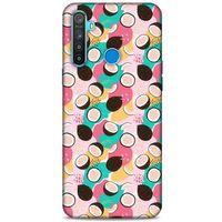 Frutix Hindistan Cevizi 01 Oppo Realme 5i Kılıf Desenli Silikon