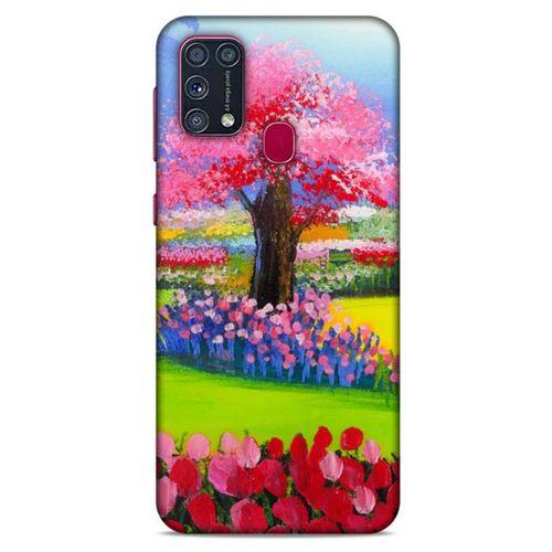Samsung Galaxy M31 Kılıf Japonya (40) Fit Silikon Kılıf Japonya Ağaçları
