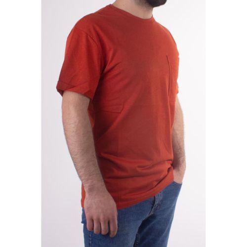 TWİSTER JEANS 2037 KİREMİT BİSİKLET YAKA ERKEK T-SHİRT