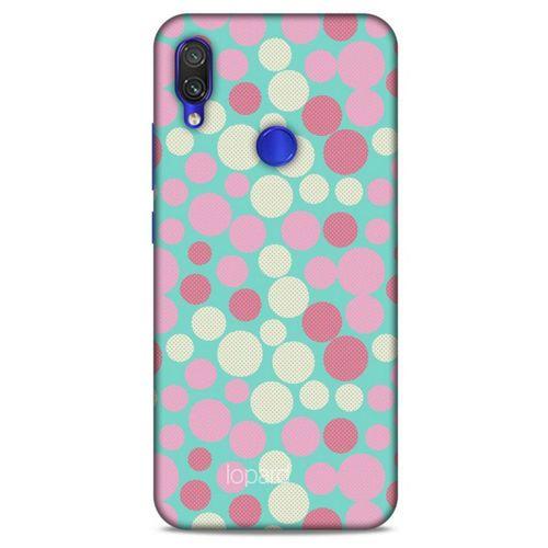 Xiaomi Redmi Note 7 Kılıf Pastel Renkler (50) Shockproof Kılıf Bordo Pembe