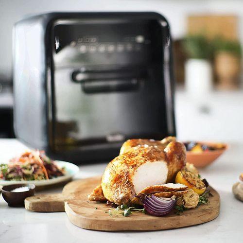 Breville Halo sıcak hava fritözü, ızgara fonksiyonlu, XXL 10 l çıkarılabilir kapaklı dijital fritöz