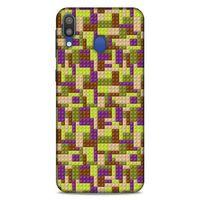 Lopard Samsung Galaxy M20 Uyumlu Kılıf BloX (50) Shockproof Kılıf Kahve Yeşil