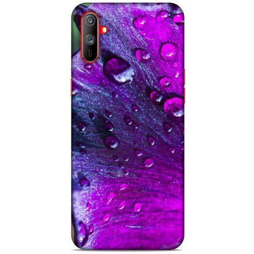 Realme C3 Uyumlu Kılıf Mor Delisi (34) Slim Armor Kılıf Damlacık