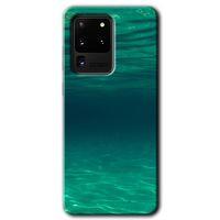 Galaxy S20 Ultra Kılıf HD Desen Baskılı Arka Kapak - Derin Deniz