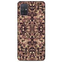 Kamuflaj 37 Samsung Galaxy A71 Kılıf Silikon Kapak