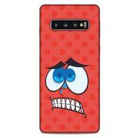 Emojix (80) Samsung Galaxy S10 Kılıf Silikon Kapak Desenli