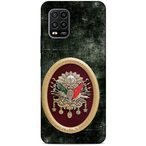 Xiaomi Mi 10 Lite Uyumlu Kılıf Ottoman (8) Baskılı Kılıf Tuğra