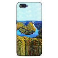 Oppo Realme C2 Kılıf Almanya (49) Ultra Silikon Kılıf Saarschleife