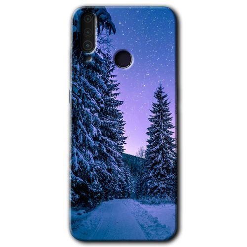 General Mobile GM 10 Kılıf HD Desen Baskılı Arka Kapak - Kış Manzarası