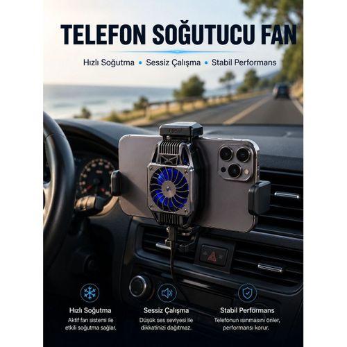 Telefon Soğutucu Fan Aktif Soğutma Sistemi İle Güçlü Performans