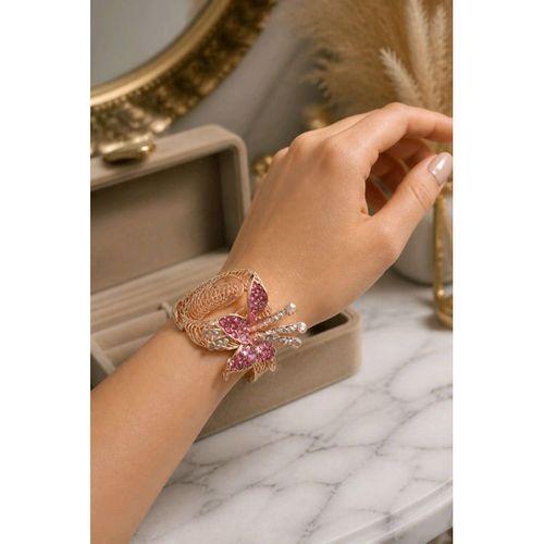 Monalisa Home Lüks Tasarım Yaylı Her Bileğe Uyan Bileklik