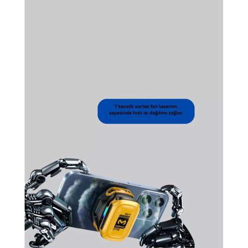 Type-c Girişli Aı Modlu Yüksek Performanslı Telefon Soğutucu