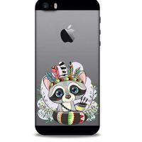 Zoologix (41) Apple Iphone 5S Şeffaf Kılıf Silikon Desenli