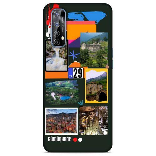 Lopard Huawei P Smart 2021 Uyumlu Kılıf Şehirli ※ (29) Gümüşhane Arka Koruma Kılıfı