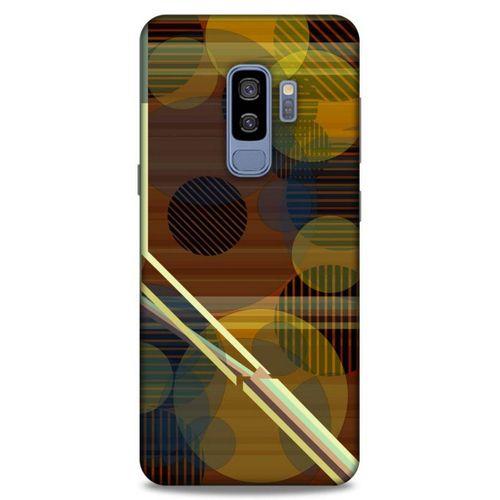 Lopard Samsung Galaxy S9 Plus Uyumlu Kılıf Soyut Sanat (45) Baskılı Liquid Air Kılıf