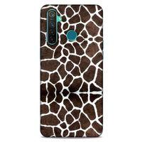 Animax Zürafa Deri Oppo Realme 5 Pro Kılıf Desenli Silikon