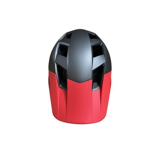 Kask Yetişkin Asistan Titanyum-Kırmızı Medium